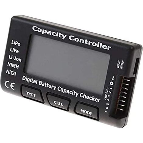 SABIR Testeur de capacité de Batterie numérique,testeur de Tension pour contrôleur de capacité de Batterie (1/5)
