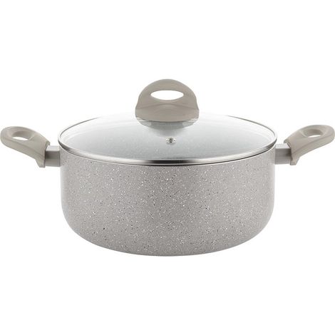 Maceta Florina Sandy de aluminio de Mateusz Gessler 20 cm 2,4 l
