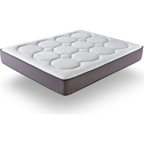 Matratze 150x200 ROYAL VISCO - H3 - Höhe 22 CM Viskoelastisch, umkehrbar