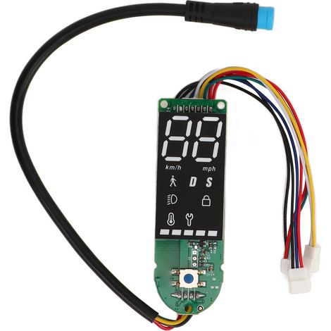 Scheda di circuito di ricambio impermeabile con schermo trasparente e Bluetooth per scooter elettrico Xiaomi PRO2 (1/5)