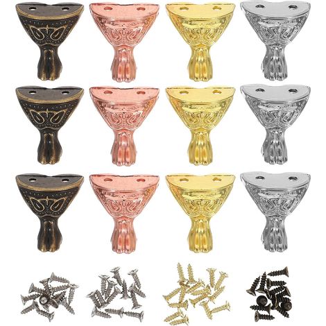 de meubles vintage en m tal lot de 16 pi ces en 4 couleurs (1/5)