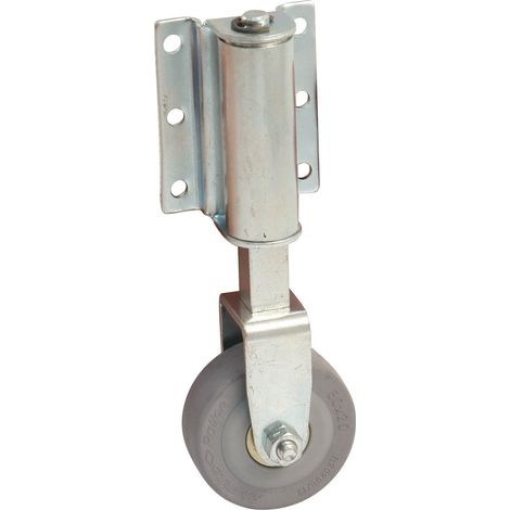 Roulette fixe à ressort diamètre 50mm gris - AVL - 718521A