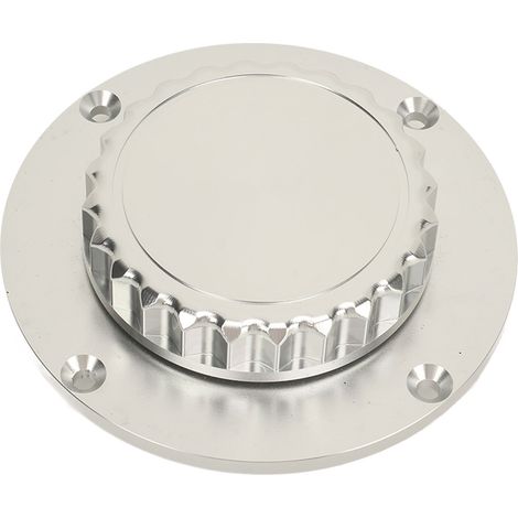 Bouchon de réservoir carburant aluminium, ouverture rotative, pour K1 K75 K100 K1100 RS RT S C LT, argent brillant (1/5)