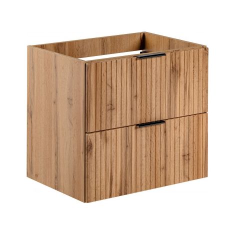 Meuble sous vasque en bois Georgia Oak - H 57 x l 60 x P 46 cm - Livraison gratuite (1/5)