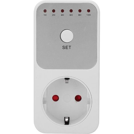 230V Plug-in Timer Switch – 1-10 Hour Countdown Switch – 16A Current – Easy Installation (1/5)