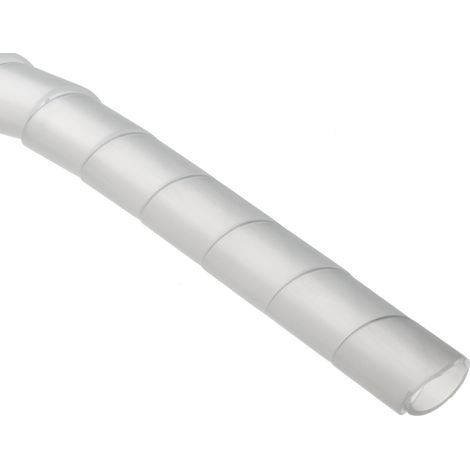 Gaine de câble spiralée RS PRO, Ø 12mm 15mm, en Polyéthylène