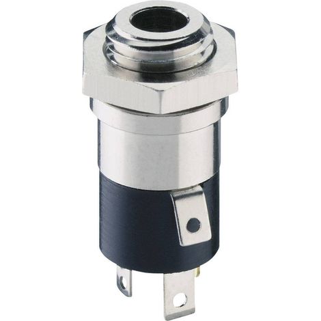 Lumberg 1502 02 Jack 3.5 mm Presa verticale Numero Poli (num): 4 Stereo Argento 1 pz.