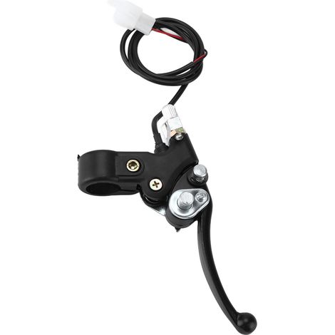 Levier de frein d'embrayage droit 22mm avec câble pour mini quad 47CC 49CC 2 temps, guidon ATV, remplacement facile, kit complet (1/5)