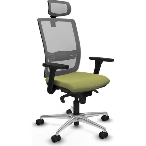 Sedia piqueras y crespo Haches grigio mesh ergonomica ufficio (1/2)