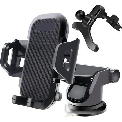 téléphone pour Voiture - Support Universel pour téléphone Portable à Ventouse pour Voiture téléphone pour Voiture pour véhicule adapté pour Smartphone