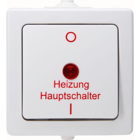 Kopp Feuchtraum Heizungshauptschalter Nautic, arktisweiß, 565302003 Kopp (1/2)