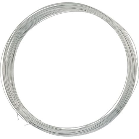 filo diametro 2 mm x 205m: Filo in acciaio zincato ideale per recinzioni permanenti per ovini e bovini