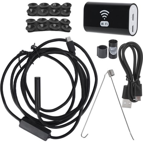 F99 8mm Industrial Endoscope Hard Wire High Definition WIFI Boroscope for Equipment Maintenance10m