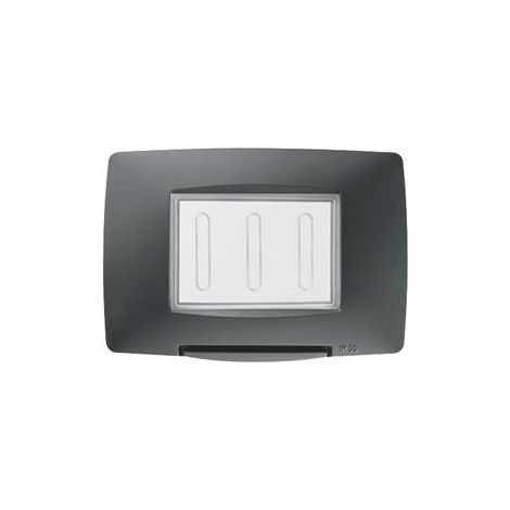 GEWISS GW16703TN PLACCA STAGNA 3P IP55 NERO