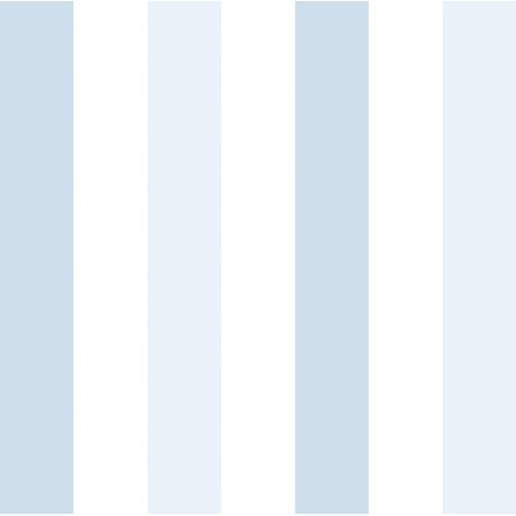 papier peint à rayures bleu et blanc  - Sanders & Sanders (1/2)