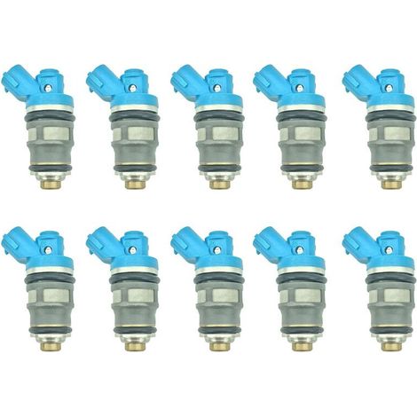 10 iniettori di carburante 23250-75070 adatti per Toyota Hilux RZN14, Hiace RZH1 e Dyna RZY2 (1/4)