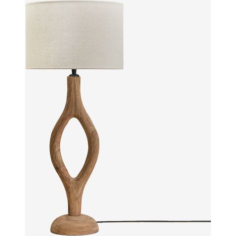 SKLUM Mangoholz-Tischlampe Gracia Mango-Holz (1/5)