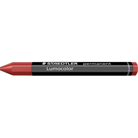 Staedtler Lumocolor 236 omnigraph permanent 236-2 Craie de marquage rouge S597082 (1/2)