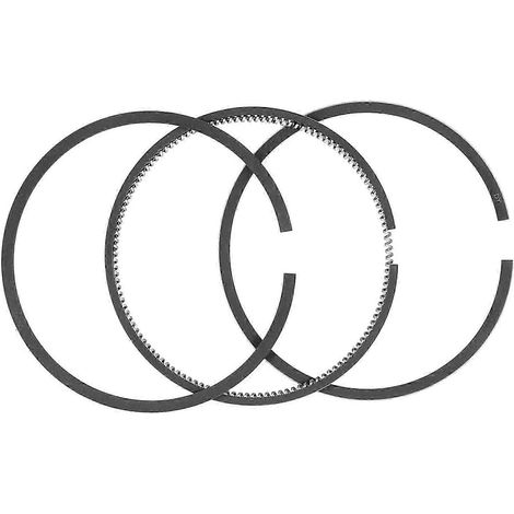 Satz mit 3 schwarzen 1,5-mm-Gusseisen-Kolbenringen für 178F-Dieselmotoren, Landwirtschaftsgeneratoren und Fischerboote (1/5)