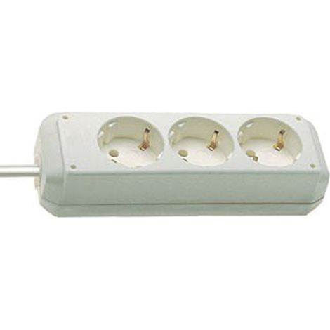 Brennenstuhl Steckdosenleiste 3-fach Mehrfachsteckdose mit Kabel 1400mm (3G1,5) (1/2)