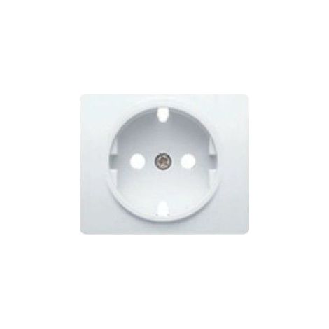 Sockelabdeckung Sicherheitsstecker weiß satiniert BJC Mega 22724-BS