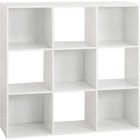 Étagère 9 Cases "Mix N Modul" 100cm Blanc (1/3)