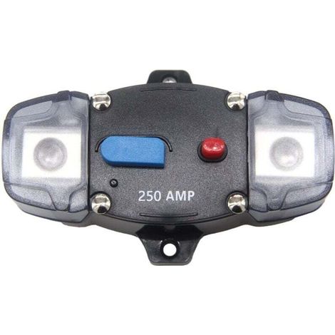 1pcs 12V-48V Car Fuse Holder Audio Fuse Protection System for Car RV Boat (250A) MUMU (1/4)