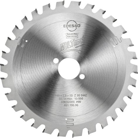 EDESSÖ HW Kreissägeblatt Präzision 190 x 2,8 x 30 mm Z30 SWZ (1/3)