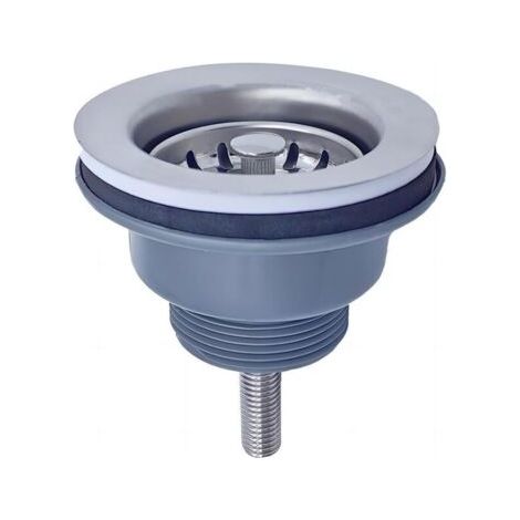 FENOPLASTICABonde D'évier Sans Trop Plein Panier Inox ø 84 mm 1½\ (1/4)