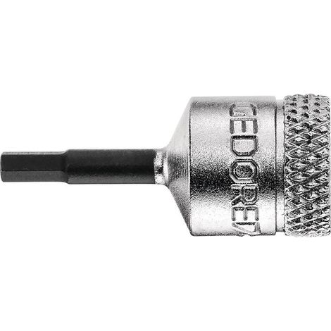 Llave De Vaso Punta Allen 1/4" 02,5X037Mm Din 7422 Gedo In20 (1/4)