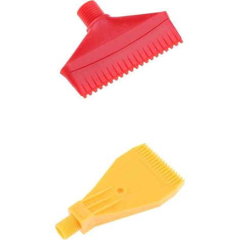 2 Pieces 1/4" Thread size Flat Wind Jet Air Blowing Nozzle Spray Single Hole (1/5)