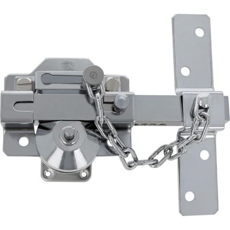 AMIG  Verrou de sécurité  1C  105 x 170 mm  Acier  Chromé brillant (1/4)