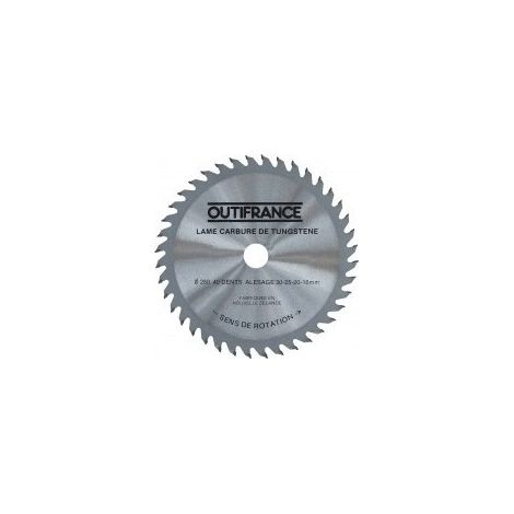 Stichsägeblatt D230x30mm 40 Zähne - Outifrance