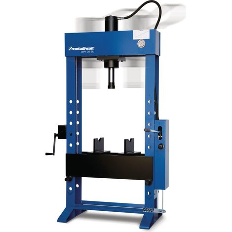 Presse hydraulique d'atelier manuelle 30 t Metallkraft CATOMA30S (1/4)
