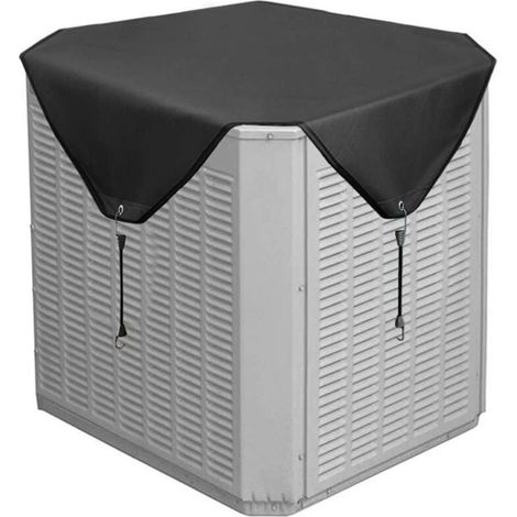 Telo di copertura leggero e resistente alle intemperie per condizionatore e apparecchiatura, 81,3 x 81,3 cm