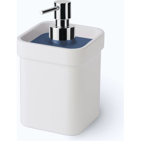 Lineabeta - Dispenser sapone c/coperchio blu opaco 250 ml