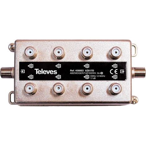 Décodeur televes az817d 8 sorties perte 3,5 dB