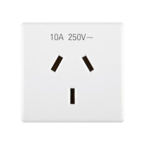 PRISE 2P+T 10A ST.AUSTR.SY/WT GEWISS GW20357