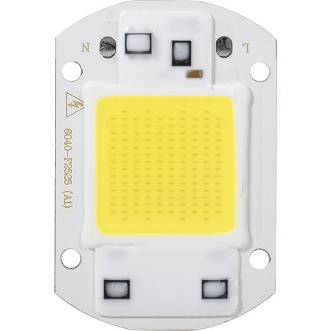 Lampadaire LED COB 30W Blanc, Puissance Élevée 220V, 1 Pièce Aluminium [Éclairage Paysager] (1/2)