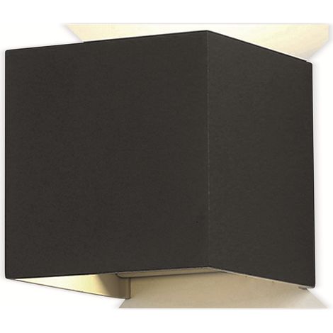 OPTONICA Applique murale LED 7458, CEE : E, 12W, IP54, 1320 lm, 3000K, noir (1/2)