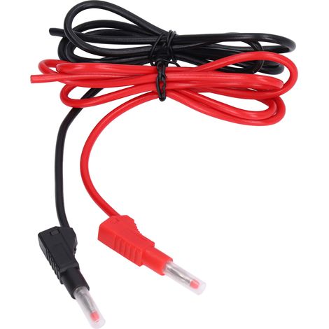 Packung mit 10 4-mm-Anti-Schock-Bananensteckern für elektrische Prüfungen, Verdrahtungssätze, Messarmaturen, Sicherheitsstecker (1/5)