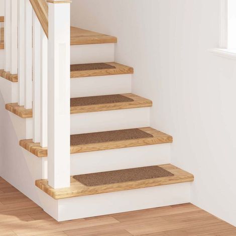 Rutschfeste Treppenmatten 15 pcs Gelb 60 x 25 cm PP