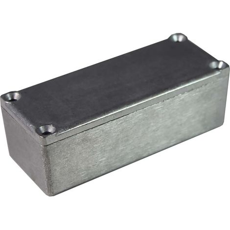 Boîtier à usage général RS PRO en Fonte d'aluminium, 92 x 38 x 31mm, Argent IP54 ( Prix pour 1 ) (1/2)