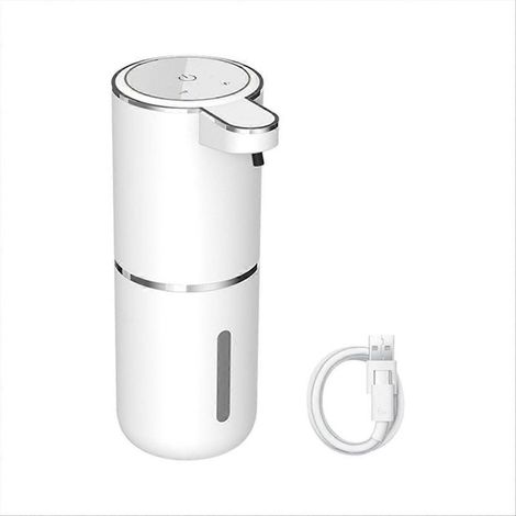 Distributeur De Savon Liquide - 380 Ml - Sans Contact - Pour Lavabo Salle De Bain Toiletttes Publiques Ecole Hospitaliere - 1 Unite (1/5)