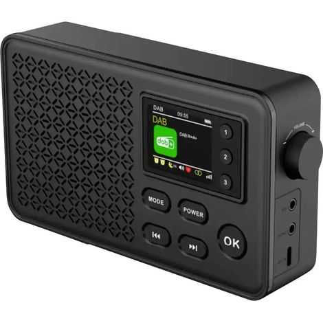DENVER DAB+/FM Radio DAB-57, noir