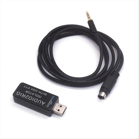 Interface numérique pour radioamateur, connecteur radio, interface de modes numériques, kit de connecteur radio A (1/5)