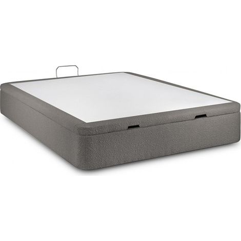 Sommier avec rangement pliable Ascot Graphite  190x200