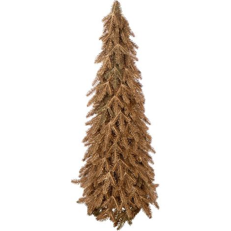 Sapin de Noël Artificiel "Joaquin" 75cm Doré (1/3)