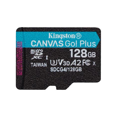 Tarjeta de Memoria Micro SD con Adaptador Kingston SDCG4/128GBSP 128 GB