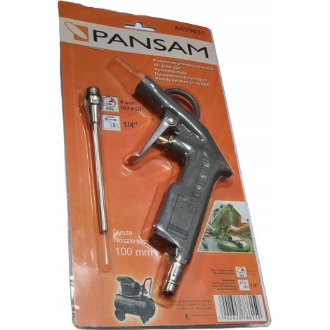 Pistola sopladora pansam a533031 ligera extensión 100mm (1/3)